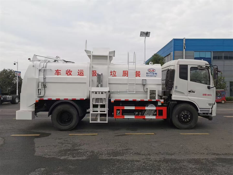 12000 Liters Waste Food Collection Garbage Truck