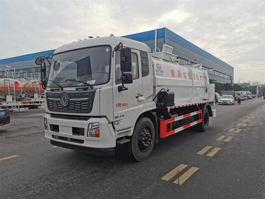 12000 Liters Waste Food Collection Garbage Truck
