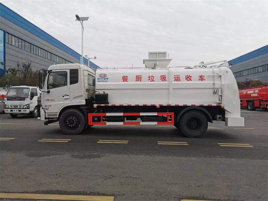 12000 Liters Waste Food Collection Garbage Truck
