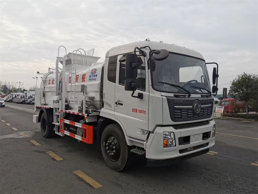 12000 Liters Waste Food Collection Garbage Truck