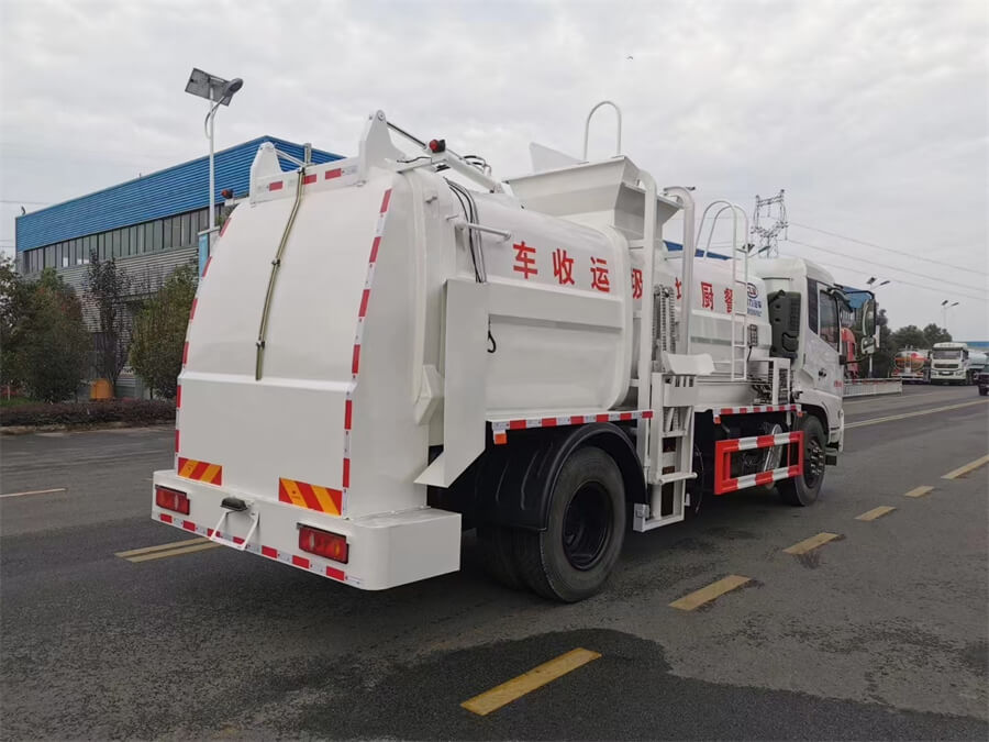 12000 Liters Waste Food Collection Garbage Truck