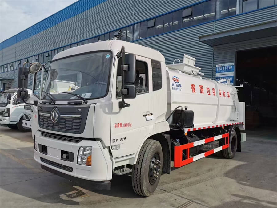 12000 Liters Waste Food Collection Garbage Truck