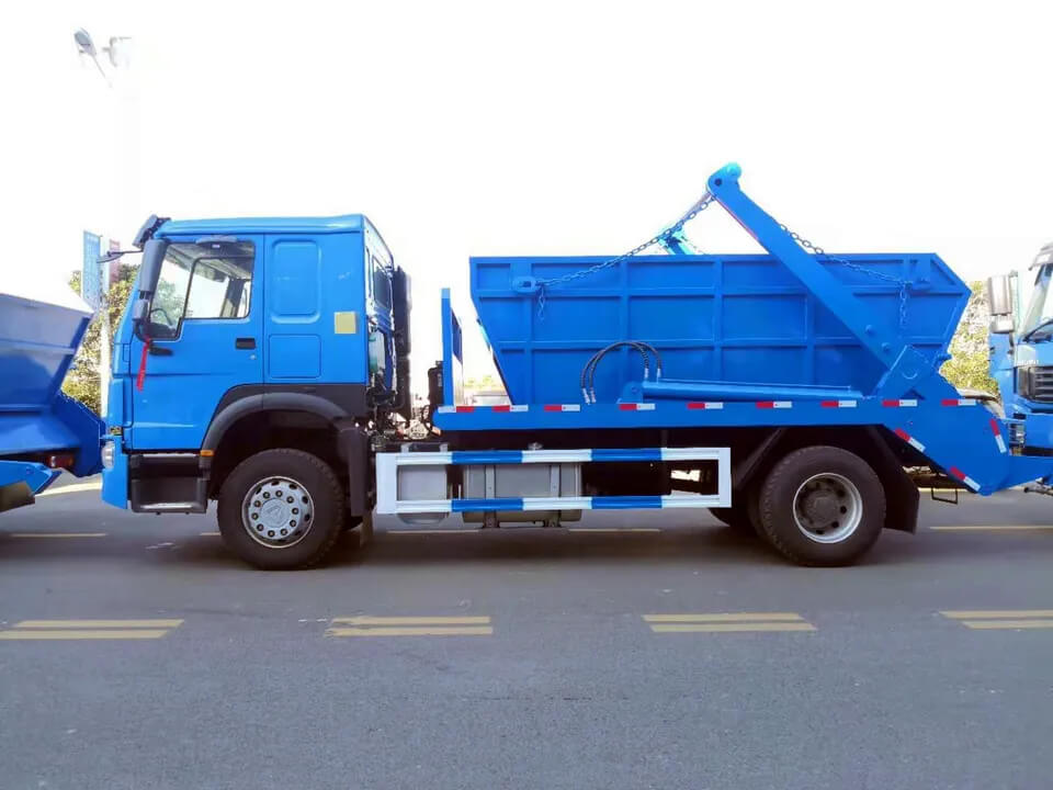 10 Cubic Meters 4X2 Swing Arm Garbage Truck