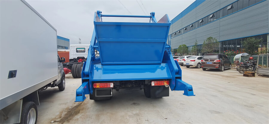 10 Cubic Meters 4X2 Swing Arm Garbage Truck