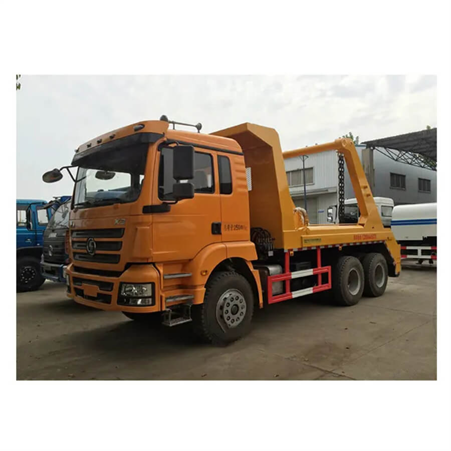 SHACMAN 15Tons Skip Lift Garbage Truck