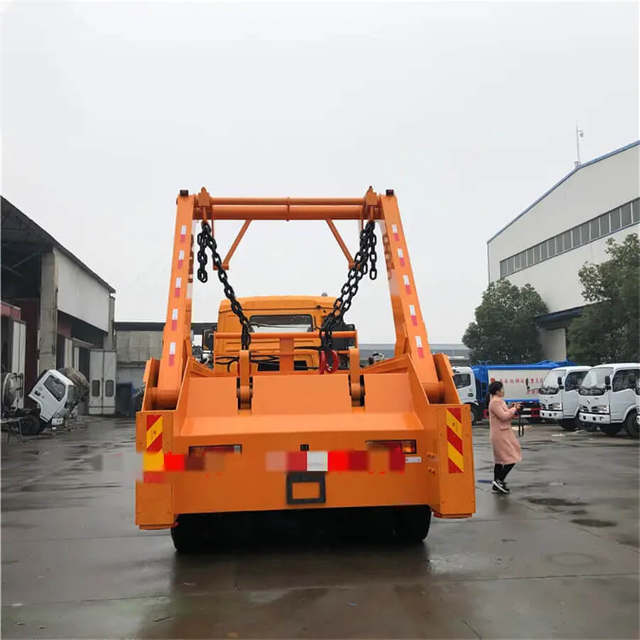 SHACMAN 15Tons Skip Lift Garbage Truck