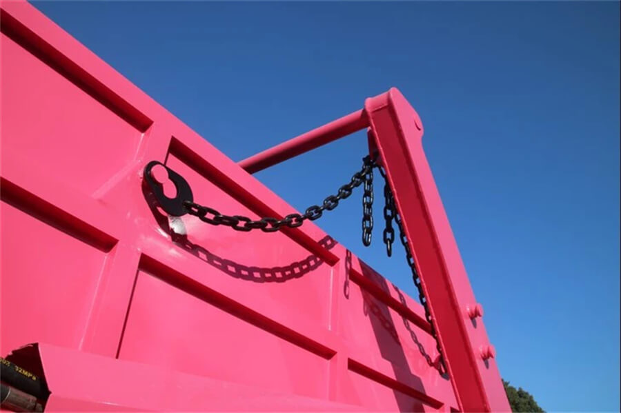 HOWO 14 Ton Skip Loader Garbage Refuse Truck