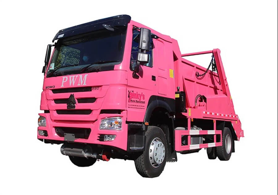 HOWO 14 Ton Skip Loader Garbage Refuse Truck