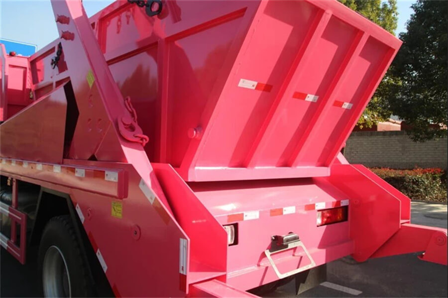 HOWO 14 Ton Skip Loader Garbage Refuse Truck