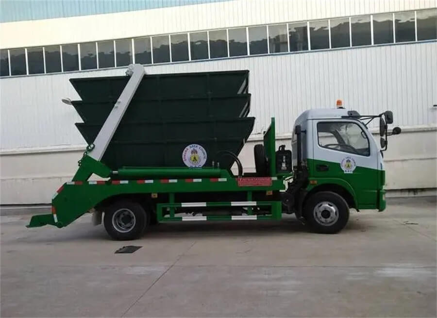Dongfeng 8 CBM Skip Loader Garbage Truck