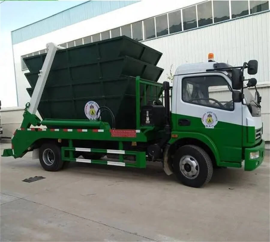 Dongfeng 8 CBM Skip Loader Garbage Truck