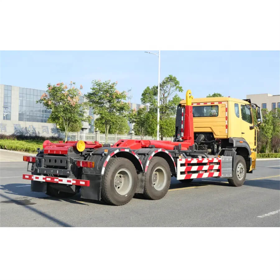 10 Wheels 25 Ton Hook Arm Garbage Truck