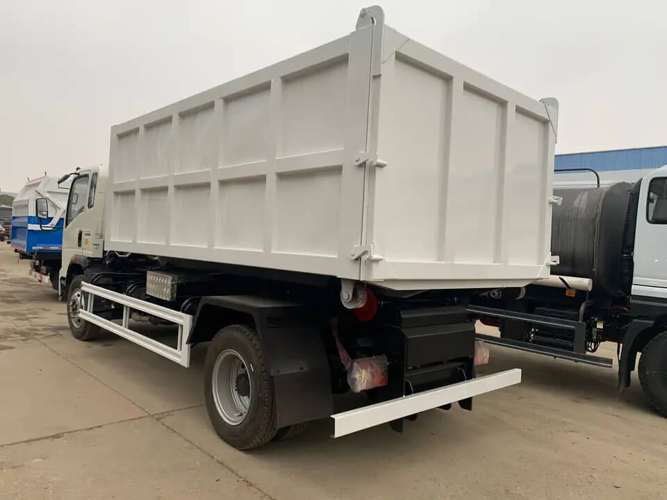 Isuzu Hook Arm Waste Lifting Garbage Truck