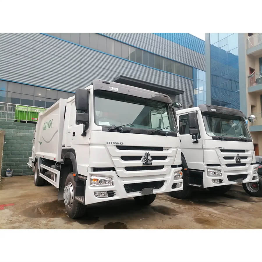 4X2 Sinotruk HOWO 16m3 16cbm 12ton Garbage Truck