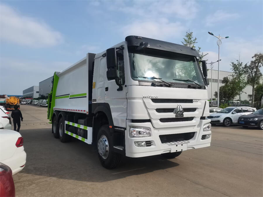 4X2 Sinotruk HOWO 16m3 16cbm 12ton Garbage Truck