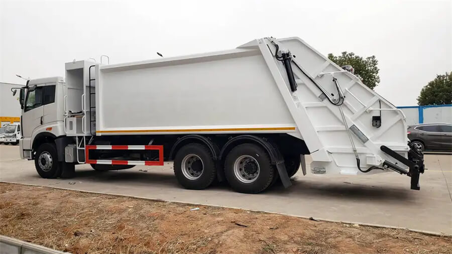 FAW 6X4 20CBM 20m³ Rear Loader Truck