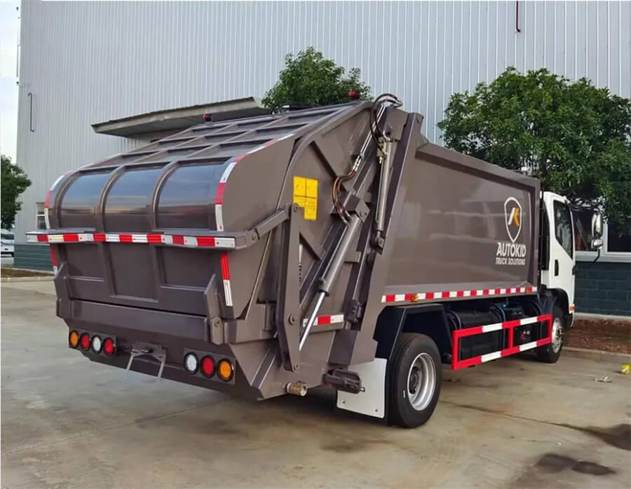 FAW 8000 Liters 8 Cbm Compactor Garbage Truck