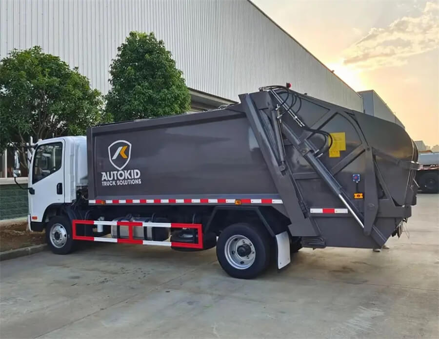 FAW 8000 Liters 8 Cbm Compactor Garbage Truck