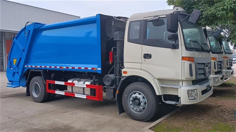 FOTON AUMAN 4X2 10-15M3 10tons Compressed Garbage Truck