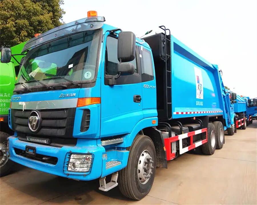 FOTON 6X4 20CBM 15000Liters Rear Loader Refuse Truck