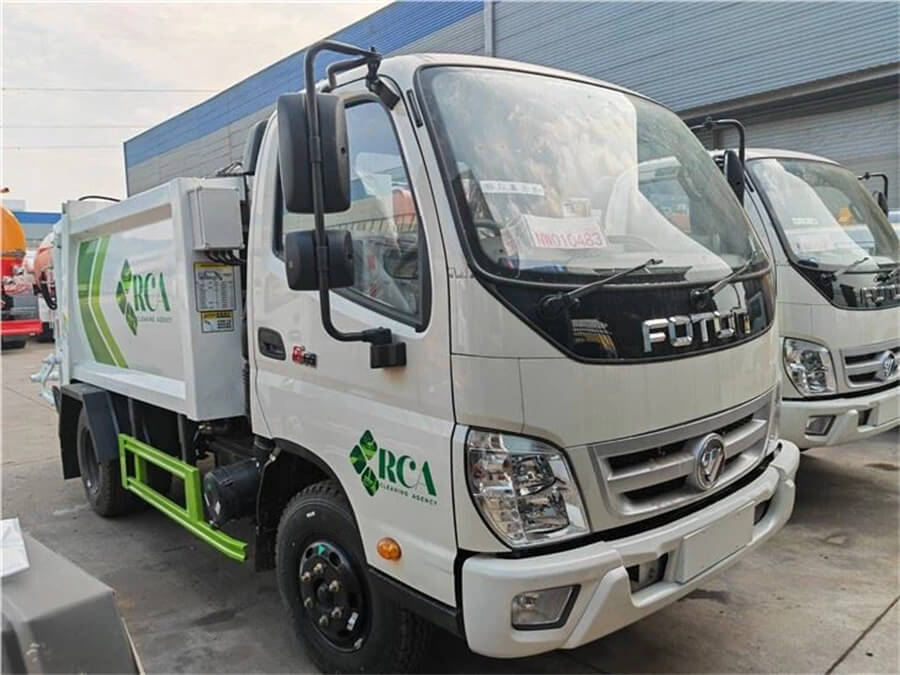 Foton 6cbm Compactor Garbage Truck