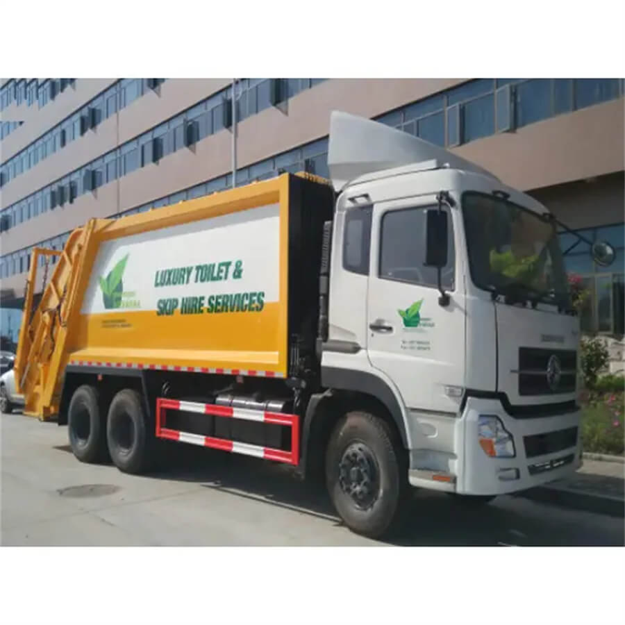 10 Wheels Compressed Garbage Truck