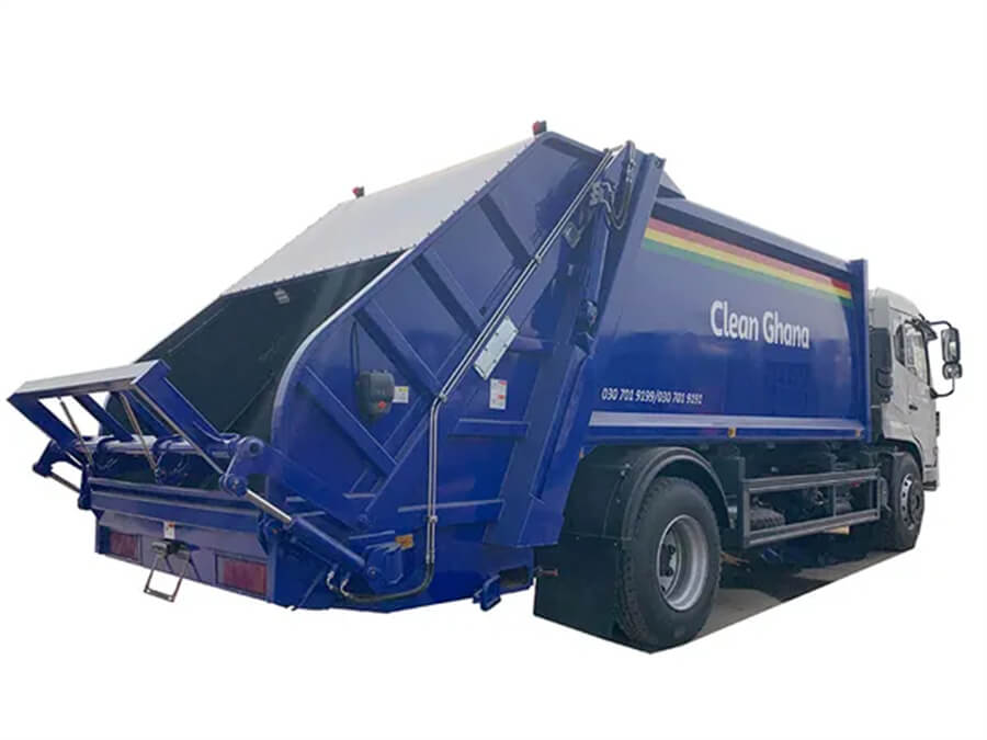 4X2 12m3 10t Waste Collector Compression Garbage Truck