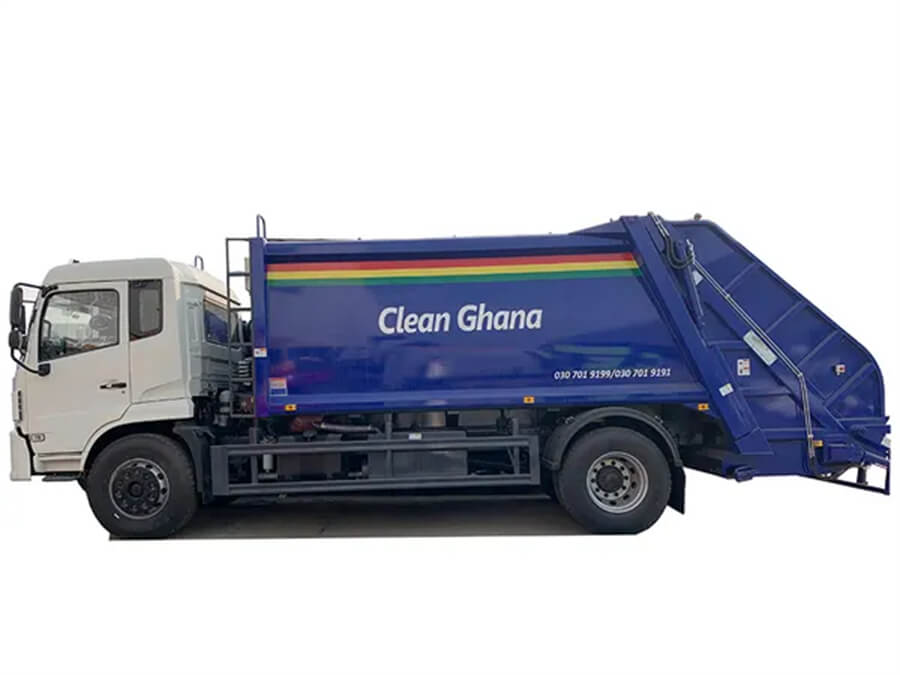 4X2 12m3 10t Waste Collector Compression Garbage Truck