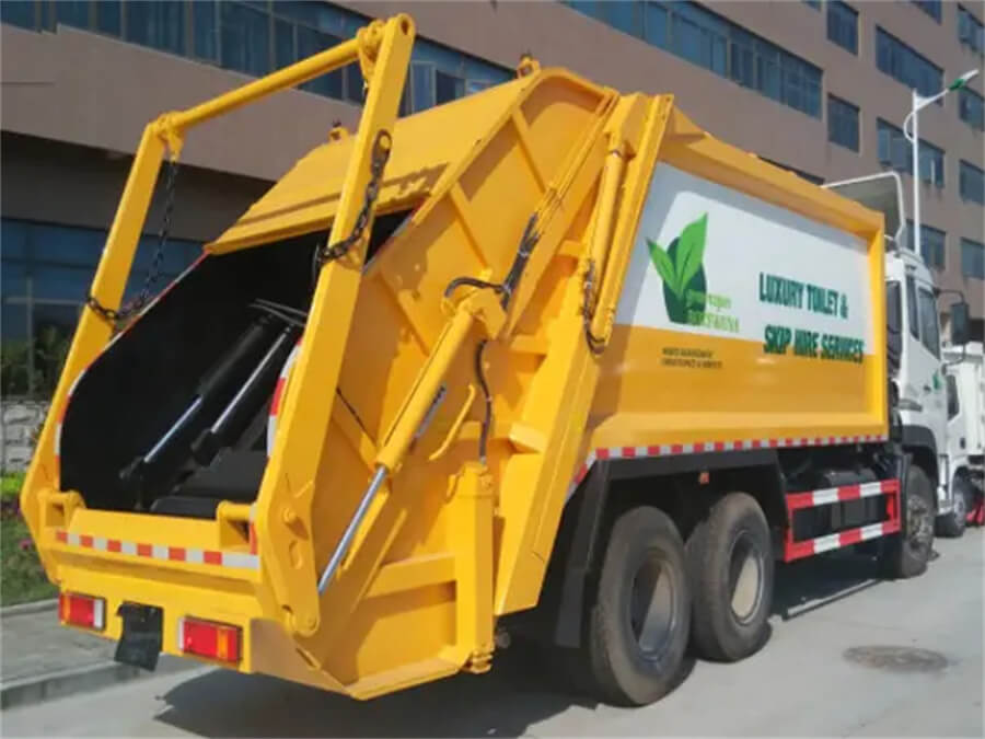 10 Wheels Compressed Garbage Truck