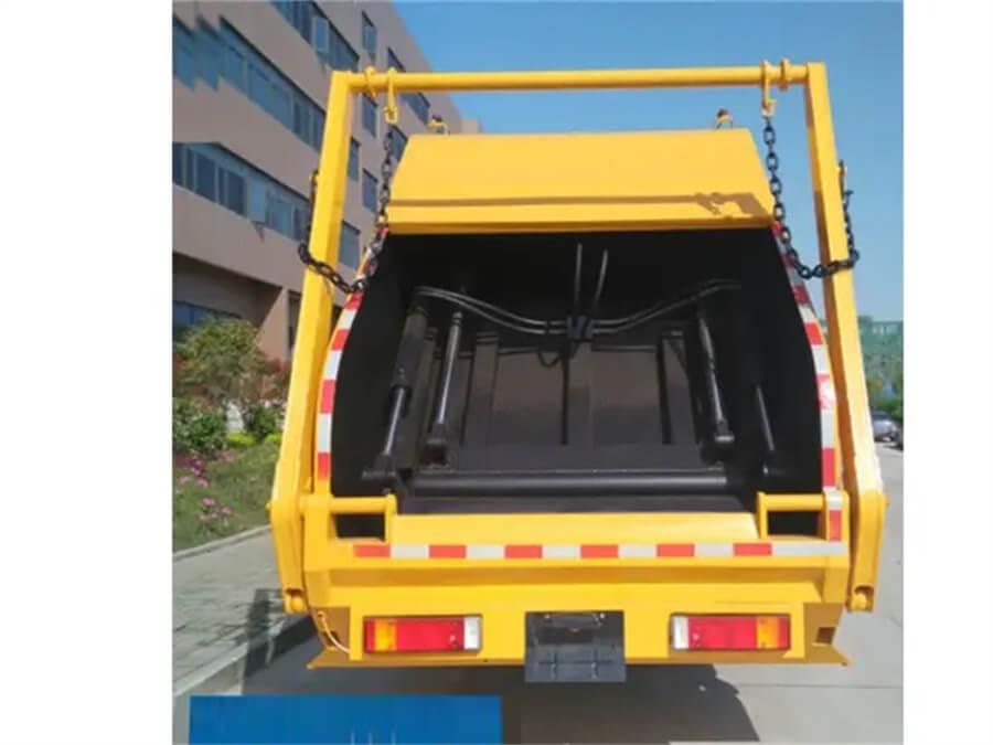 10 Wheels Compressed Garbage Truck