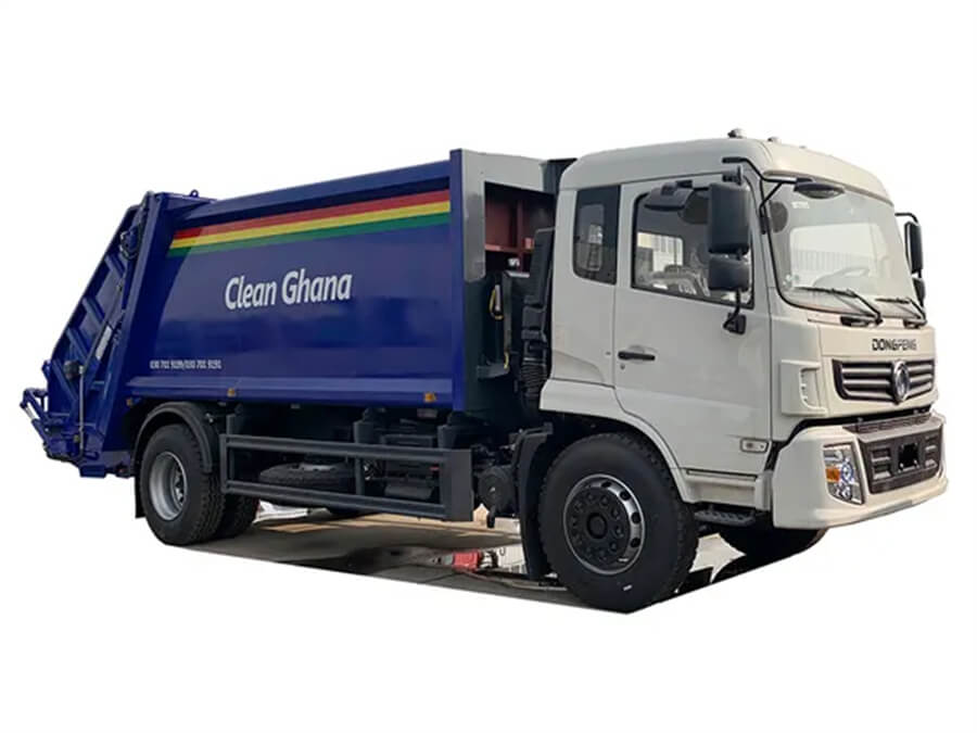 4X2 12m3 10t Waste Collector Compression Garbage Truck