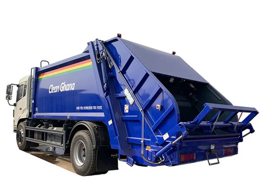 4X2 12m3 10t Waste Collector Compression Garbage Truck
