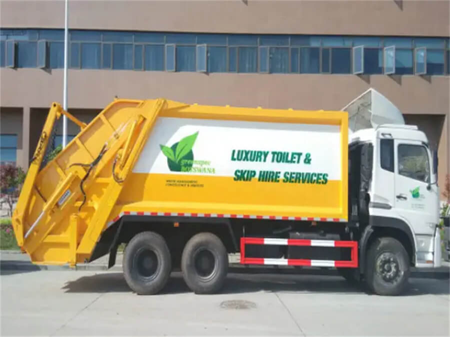 10 Wheels Compressed Garbage Truck