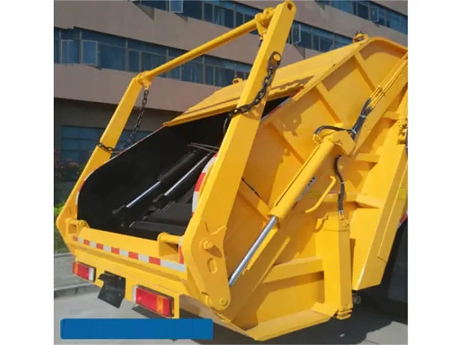 10 Wheels Compressed Garbage Truck