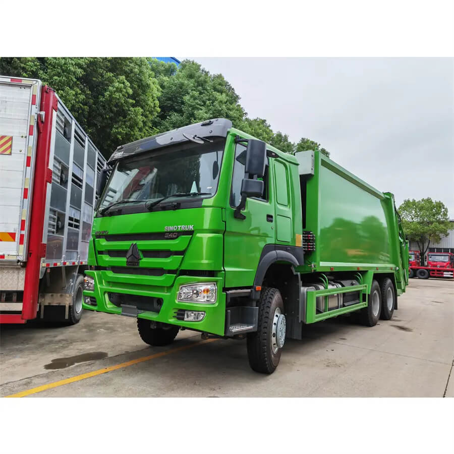 HOWO Heavy 10 Wheels Compressed Garbage Truck