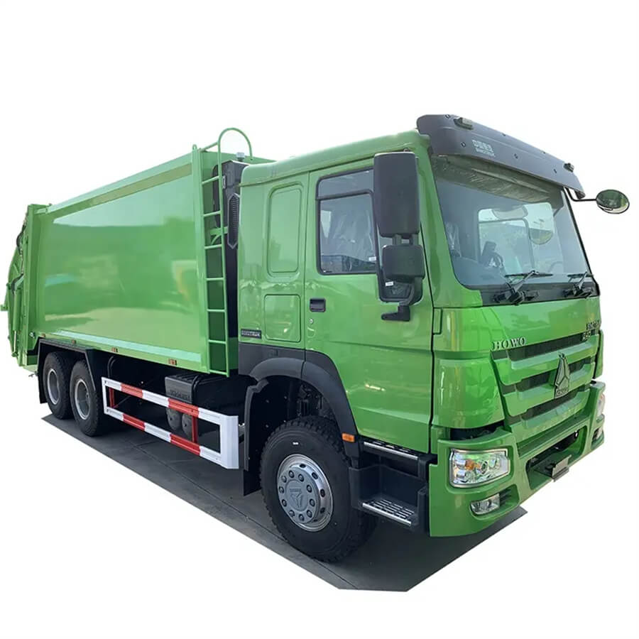 HOWO Heavy 10 Wheels Compressed Garbage Truck
