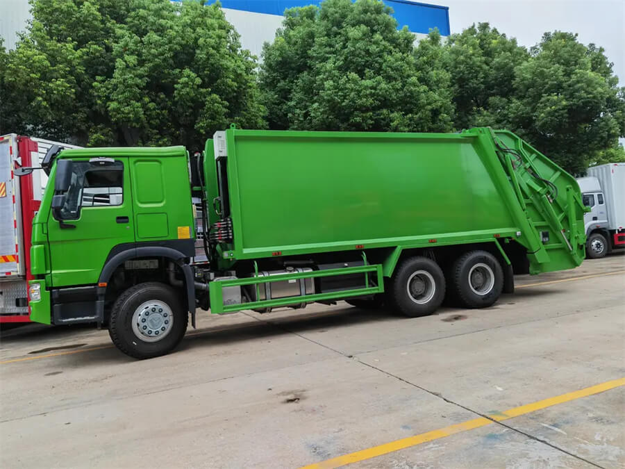 HOWO Heavy 10 Wheels Compressed Garbage Truck