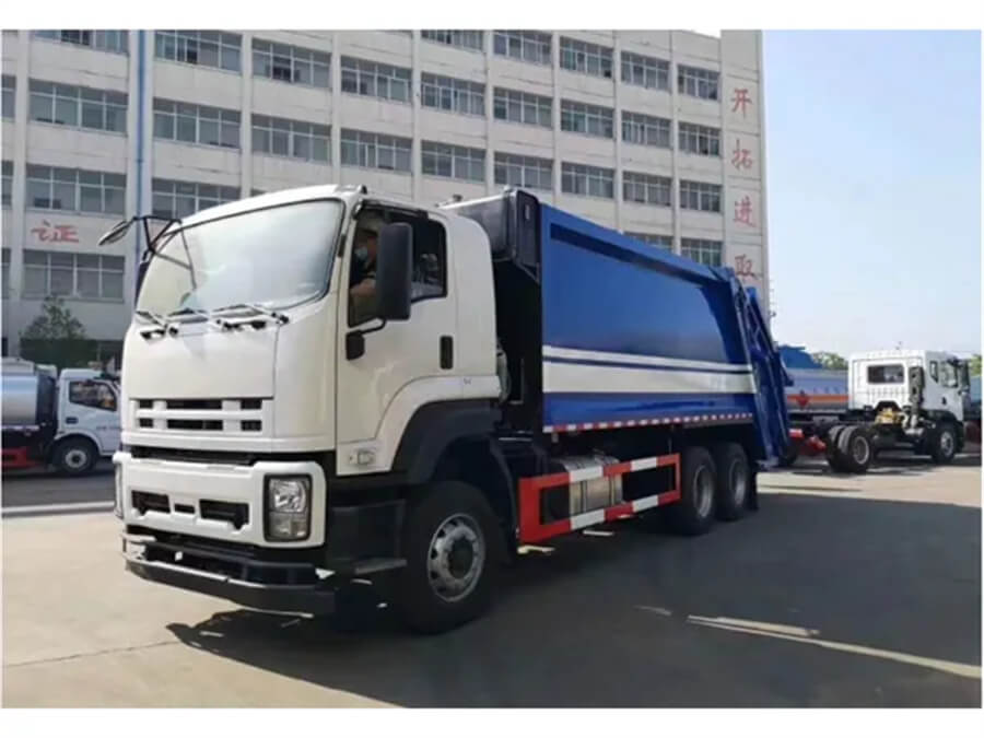 Isuzu 6X4 10 Wheels Compactor Waste Garbage Truck
