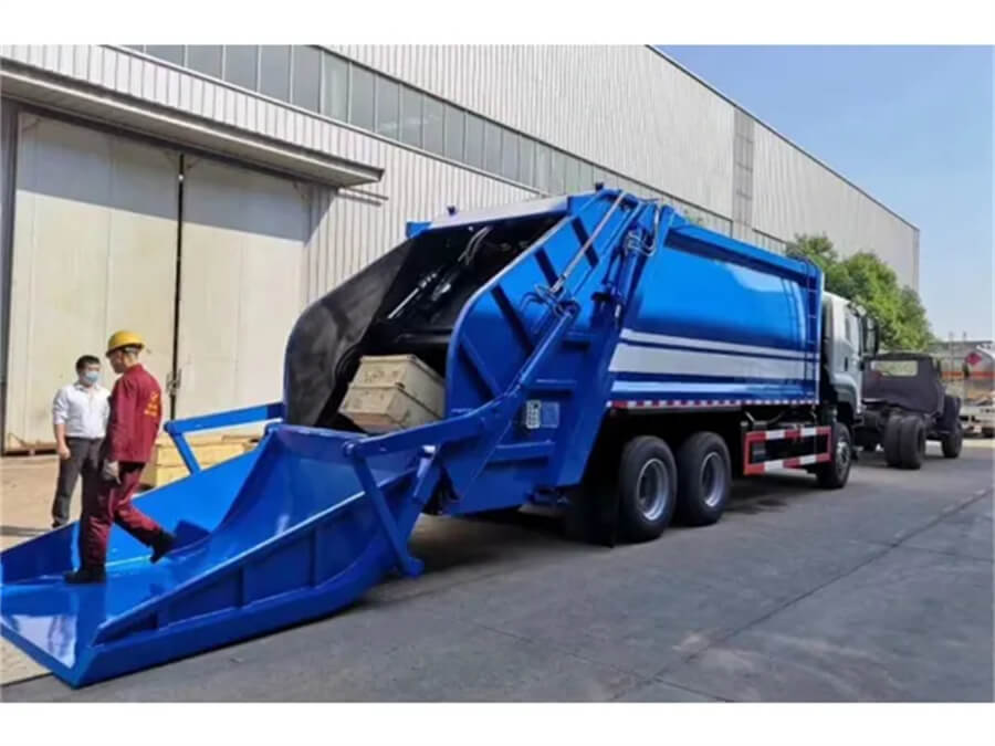 Isuzu 6X4 10 Wheels Compactor Waste Garbage Truck