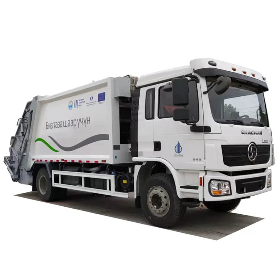 Dump Garbage Compactor 14 Ton Refuse Collection Truck