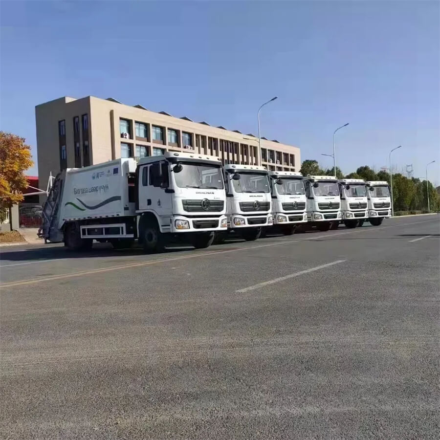 Dump Garbage Compactor 14 Ton Refuse Collection Truck