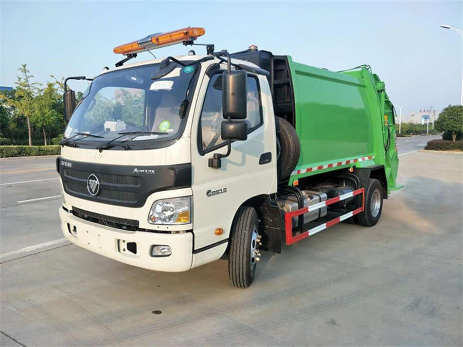 Foton 4X2 8000liters 6tons 8cbm Compactor Garbage Truck