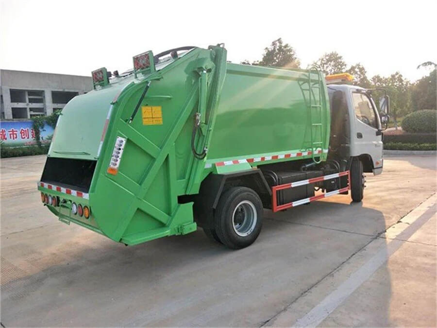 Foton 4X2 8000liters 6tons 8cbm Compactor Garbage Truck
