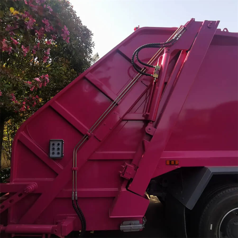 15M3 15000liters 12tons Compression Garbage Truck