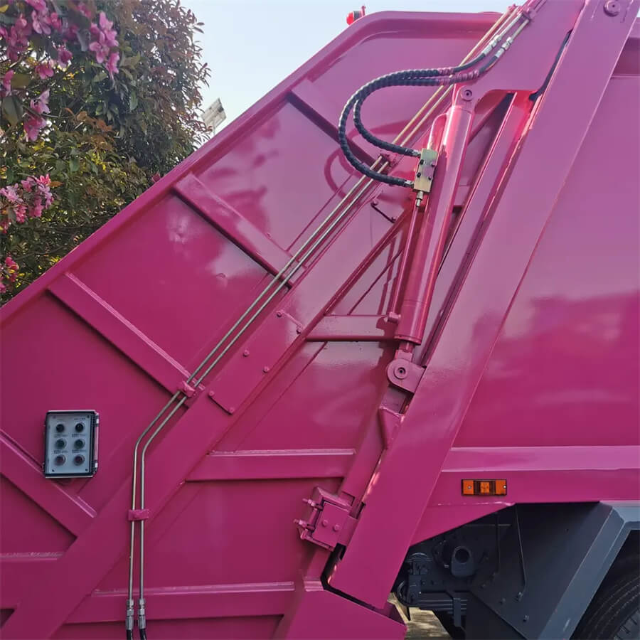 15M3 15000liters 12tons Compression Garbage Truck