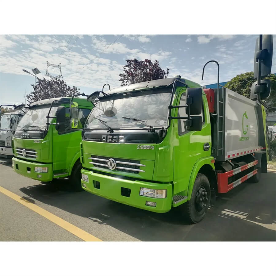 10m3 8t Refuse Compactor Small Garbage Compression Truck