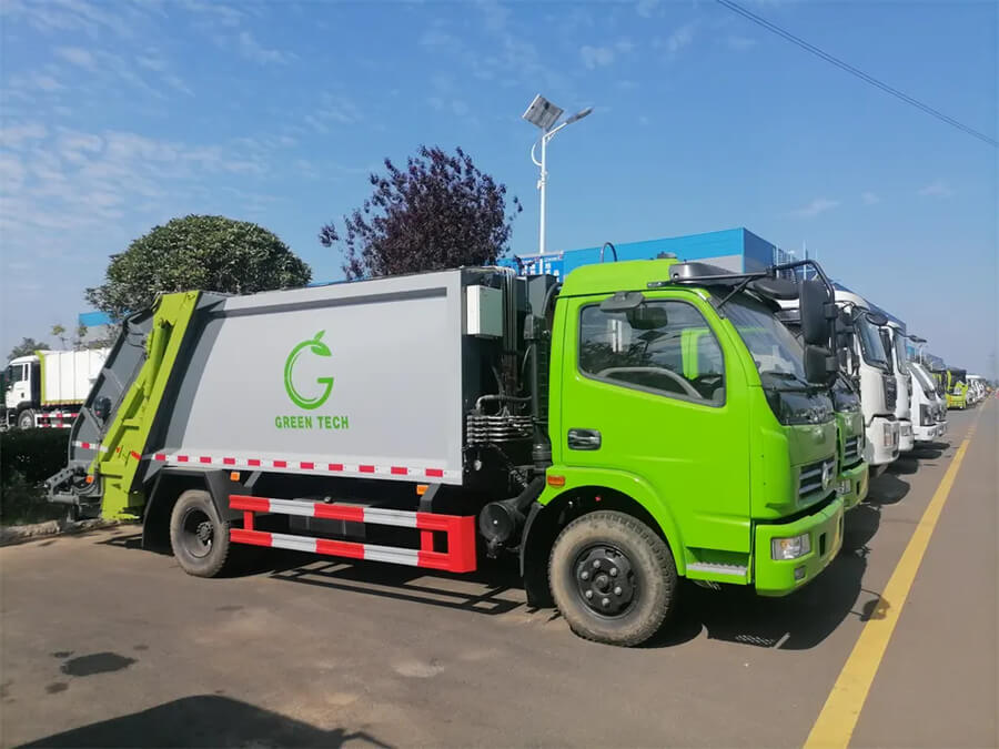 10m3 8t Refuse Compactor Small Garbage Compression Truck