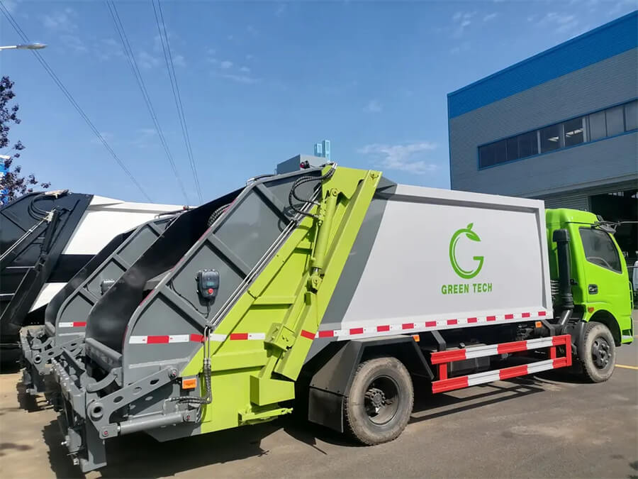 10m3 8t Refuse Compactor Small Garbage Compression Truck