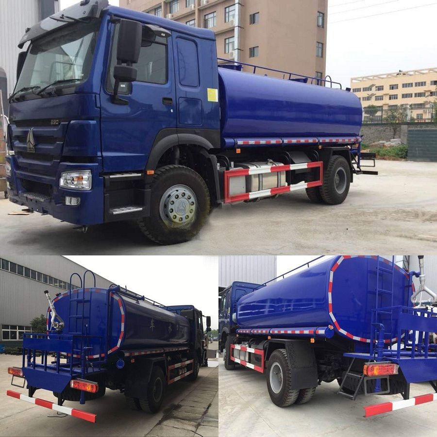 HOWO 4X2 10000liters Water Tank Truck