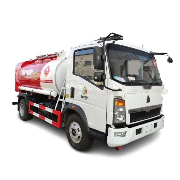 HOWO Carbon Steel Fuel Dispenser Truck